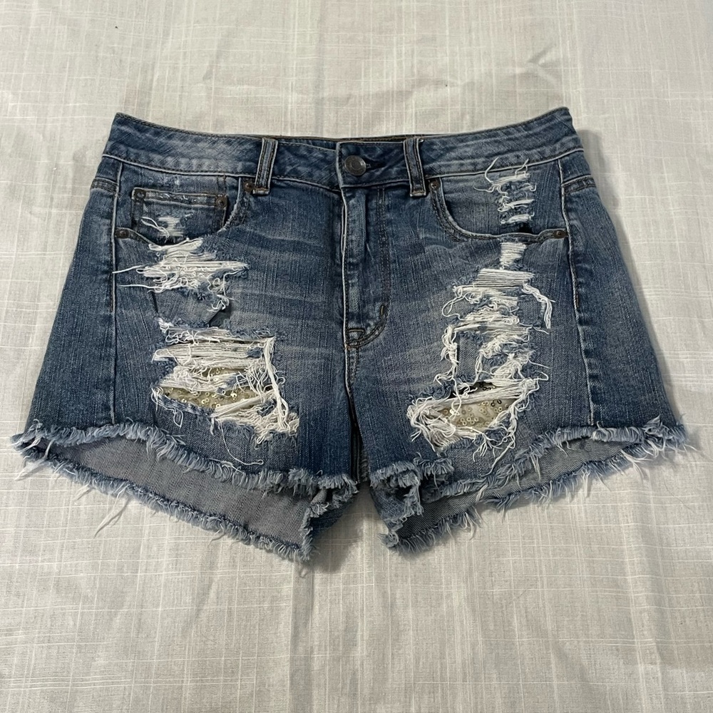 American Eagle Hi-Rise Festival Shorts - Size 10